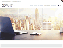 Tablet Screenshot of earningsites.net